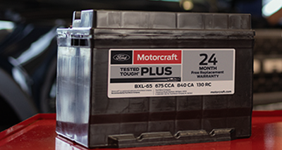 Motorcraft® Tested Tough® PLUS Batteries, $119.95 MSRP,